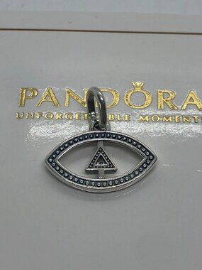 Pandora ME Evil Eye Medallion Charm